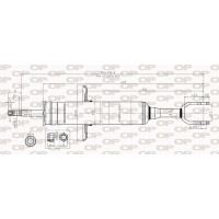 SAB8258.31 OPEN PARTS Амортизатор