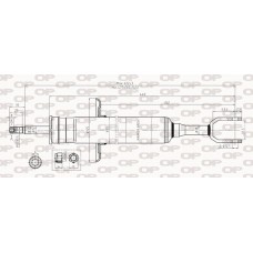 SAB8258.31 OPEN PARTS Амортизатор