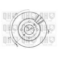BDC3538 QUINTON HAZELL Гальмівний диск