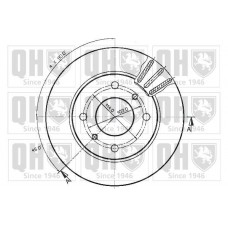 BDC3538 QUINTON HAZELL Гальмівний диск