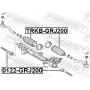 TRKB-GRJ200 FEBEST Пильник рульове управління