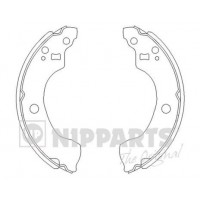 J3501053 NIPPARTS Комплект гальмівних колодок