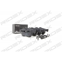 402B0203 RIDEX КомплеК т гальмівних колодок, дискове гальмо