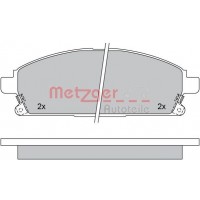 1170159 METZGER Комплект гальмівних колодок дисковий гальм