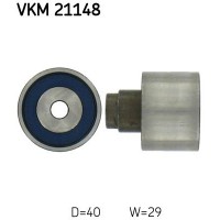 VKM 21148 SKF Паразитный / Ведущий ролик, Зубчастий ремінь