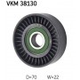 VKM 38130 SKF Паразитный / ведущий ролик, Поліклиновий ремінь