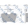 FO 625481 FOMAR Friction Комплект гальмівних колодок дисковий гальм