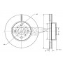 TX 73-26 TOMEX Brakes Гальмівний диск
