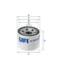 23.565.00 UFI Масляний фільтр