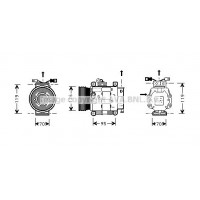 FTK063 AVA QUALITY COOLING Компресор кондиціонера