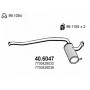 40.6047 ASSO Середній глушник вихлопних газів