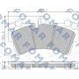 FO 859181 FOMAR Friction КомплеК т гальмівних колодок, дискове гальмо