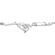 291-223 BOSAL Глушник вихлопних газів кінцевий