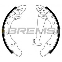 GF0556 BREMSI Комплект гальмівних колодок