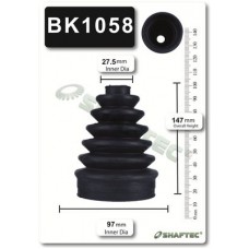 BK1058 SHAFTEC Комплект пыльника, Привідний вал