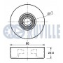 541250 RUVILLE Паразитный / ведущий ролик, поликлиновой ремень