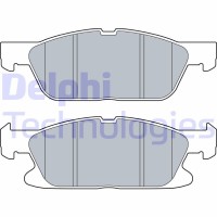 LP3280 DELPHI Комплект гальмівних колодок дисковий гальм