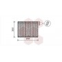 4000V352 VAN WEZEL Випарник кондиціонера
