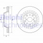 BG4684C DELPHI Гальмівний диск