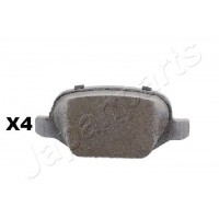 PP-0003AF JAPANPARTS Комплект гальмівних колодок дисковий гальм