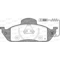 BPA0697.01 OPEN PARTS Комплект гальмівних колодок дисковий гальм