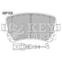 KBP1930 KEY PARTS Комплект гальмівних колодок дисковий гальм