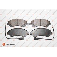 1617285880 EUROREPAR Комплект гальмівних колодок дисковий гальм