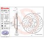 09.B970.1X BREMBO Гальмівний диск