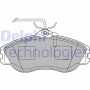 LP1454 DELPHI Комплект гальмівних колодок дисковий гальм