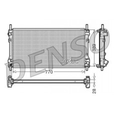 DRM10104 DENSO Радіатор охолодження двигуна