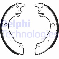 LS1342 DELPHI Комплект гальмівних колодок
