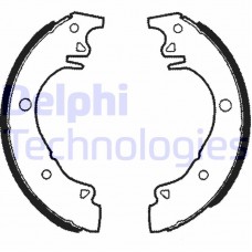 LS1342 DELPHI Комплект гальмівних колодок