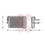 1700V021 VAN WEZEL Випарник кондиціонера