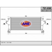 Интеркулер AHE 721.030