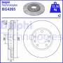 BG4265 DELPHI Гальмівний диск
