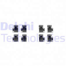 LX0354 DELPHI Комплектуючі колодки дискового гальма