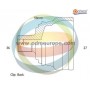 12-211451 Multiparts Шарнирный комплект, Привідний вал