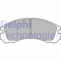 LP871 DELPHI Комплект гальмівних колодок дисковий гальм