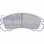 LP871 DELPHI Комплект гальмівних колодок дисковий гальм