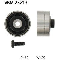 VKM 23213 SKF Паразитный / Ведущий ролик, Зубчастий ремінь