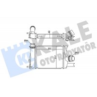 Интеркулер KALE OTO RADYATÖR 352255