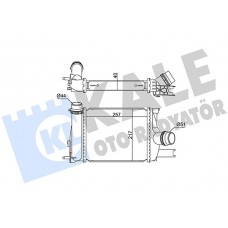 Интеркулер KALE OTO RADYATÖR 352255