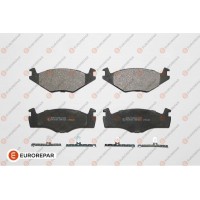 1617282380 EUROREPAR Комплект гальмівних колодок дисковий гальм