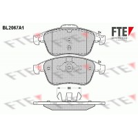 BL2067A1 FTE Комплект гальмівних колодок дисковий гальм