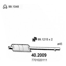 40.2009 ASSO Предглушник вихлопних газів