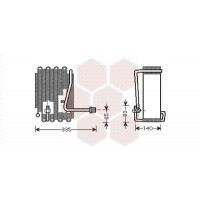 8200V094 VAN WEZEL Випарник кондиціонера