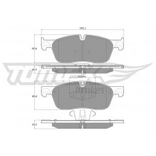 TX 18-15 TOMEX Brakes Комплект гальмівних колодок дисковий гальм