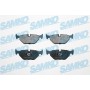 5SP297 SAMKO Комплект гальмівних колодок дисковий гальм