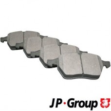 1263601010 JP GROUP Комплект гальмівних колодок дисковий гальм