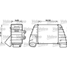 817487 VALEO Интеркулер